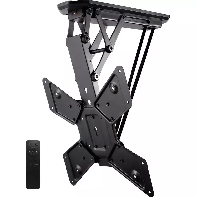 Elektryczny uchwyt do telewizora sterowany pilotem. Max 55", 30kg