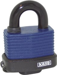 Kłódka Kasp K13545D 63 mm Zamykana na klucz z zamkiem kluczykowym