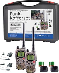 Zestaw 2 walizek w kolorze kamuflażu Midland G9 Pro, w tym MA24-L Radiotelefon PMR Midland G9 Pro