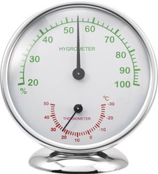 Termohigrometr Renkforce 6510 Alu, -30 do +50 °C, 20 do 100 %