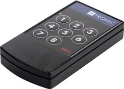 H-Tronic HT8S Nadajnik radiowy 8-kanałowy Częstotliwość 868.35 MHz, 869.05 MHz, 869.55 MHz 3 V Zasięg maksymalny 200 m