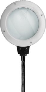 Uchwyt do lutowania Goobay z lupą i podświetleniem LED - trzecia ręka