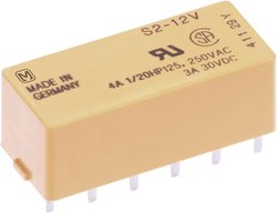Przekaźnik drukowany Panasonic S25ULCSAD S25ULCSAD, monostabilny, 1 cewka, 48 V/DC, 250 V/AC, 4 A, 1 szt.