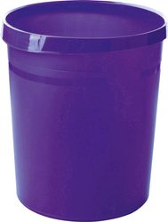 HAN GRIP 18190-57 Kosz na papier 18 l (Ø x W) 312 mm x 350 mm polipropylen liliowy 1 szt.