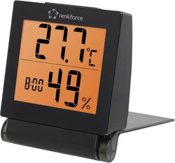 Termohigrometr Renkforce E0111H, -10 do +60 °C, 20 do 90 %