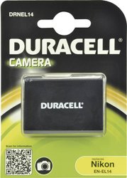 Akumulator do aparatu Duracell Akumulator zamienny EN-EL14 Napięcie: 7.4 V Pojemność: 950 mAh