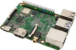 Rock Pi 4 Model B OP1 (z dwuzakresową siecią WLAN 2,4/5 GHz/Bluetooth 5.0) z anteną wewnętrzną Komputer jednopłytkowy Radxa RS114 B4E32 Rock 4 B+ 4 GB 6 x 2.0 GHz
